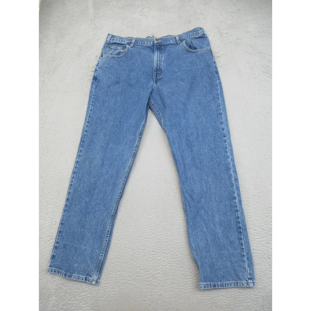Vintage 1993 Arizona Jeans Mens 40x32 USA Made Light Wash Baggy Skater 90s Denim